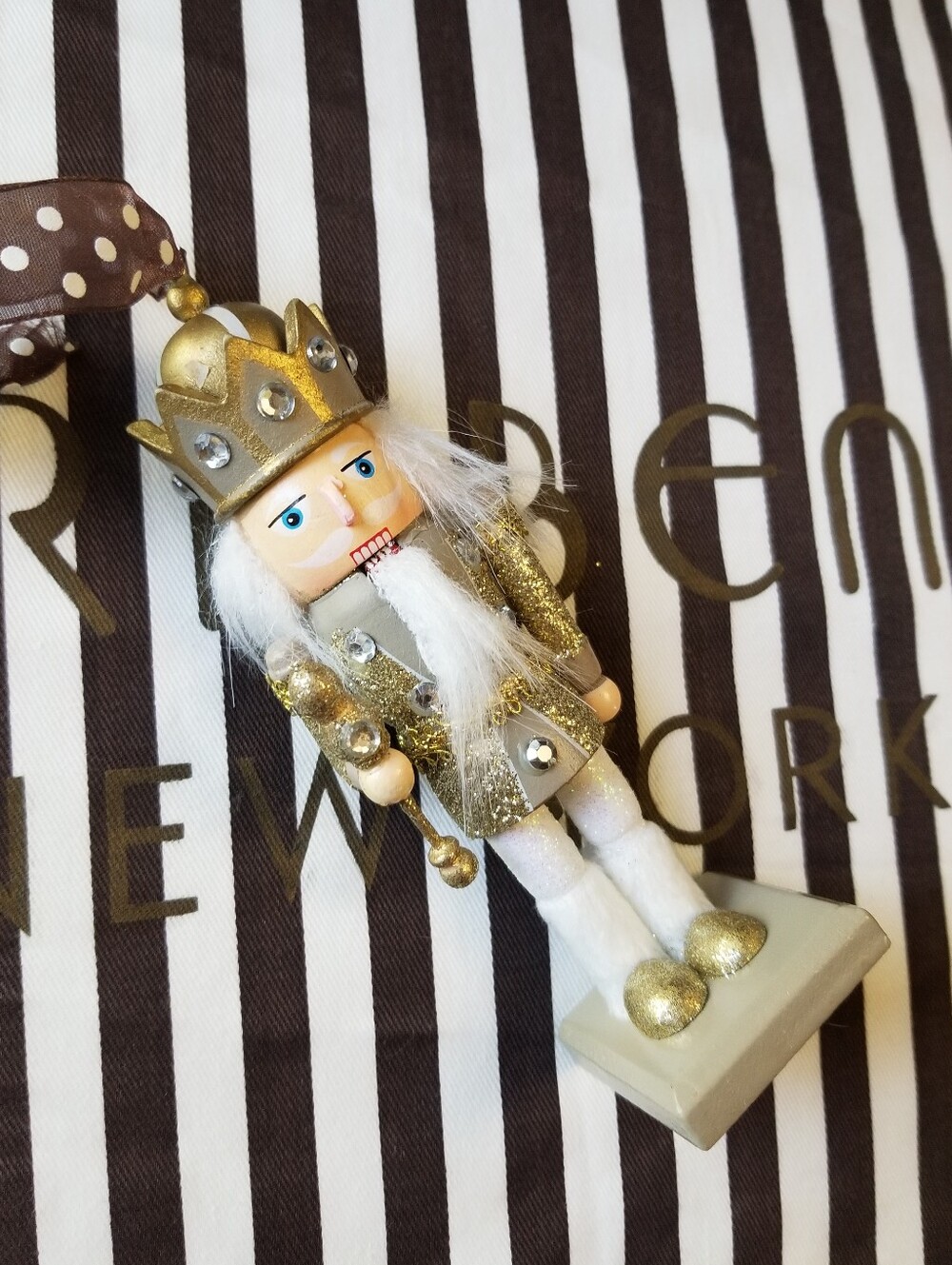 ❗Henri Bendel Mini Nutcracker Display Ornament❗